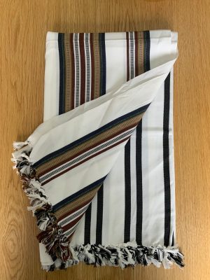 Yemeni Shawl - White Earth